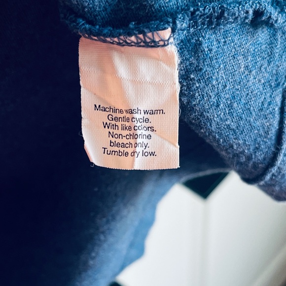 Men’s J.Crew Blue Long Sleeve Shirt Size Medium - Picture 4 of 4